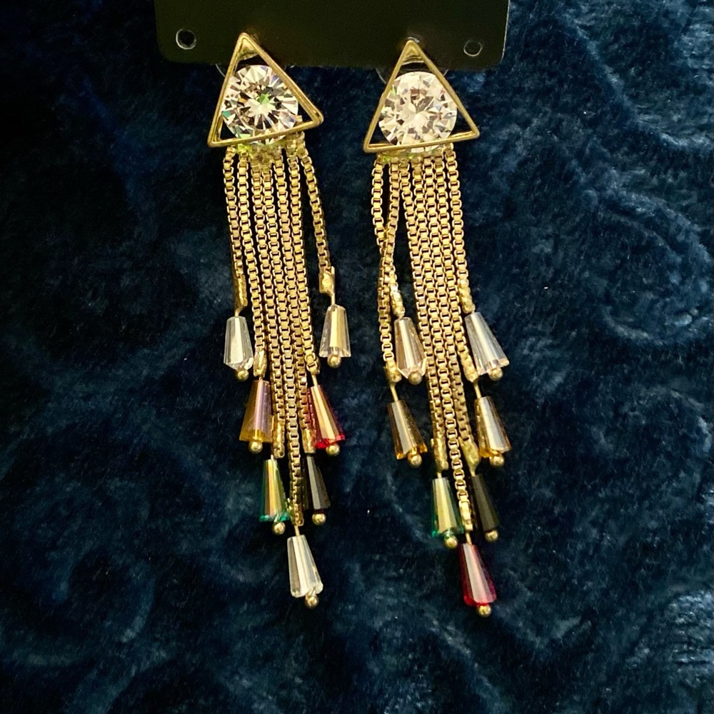 Multi drop earrings
